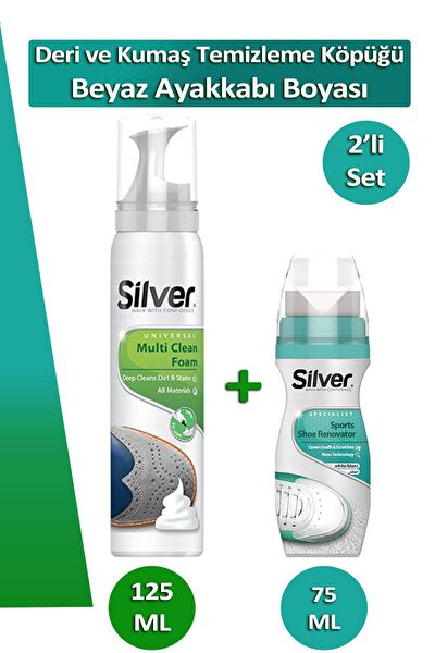 SILVER Ayakkabı Boyası, Spreyi, Süngeri