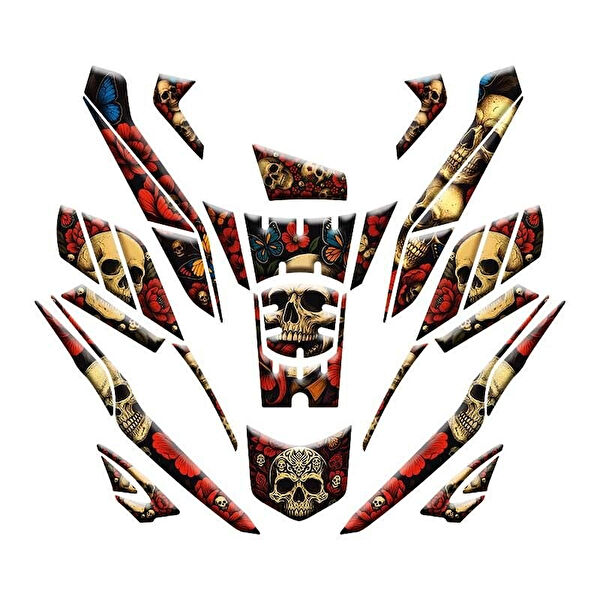 GOGO PREMİUM Motosiklet Stickerları