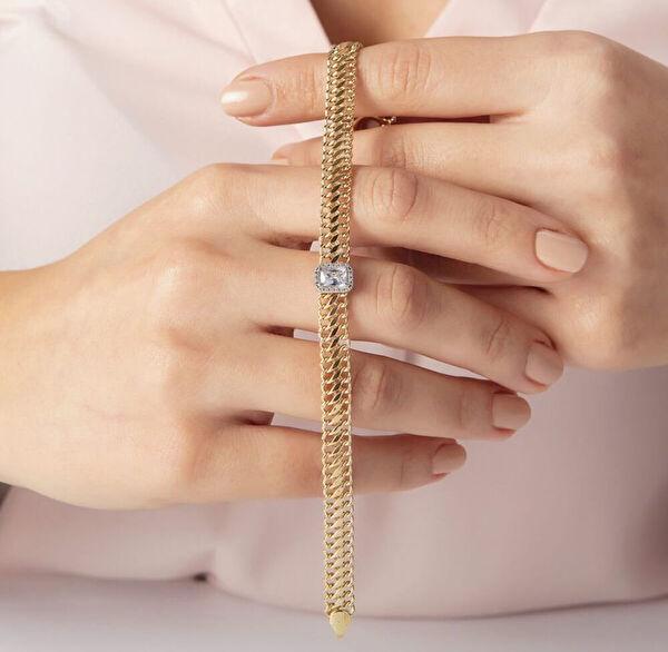 Sembol Gold Altın Bileklik