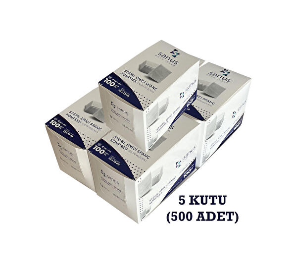 Sanus Gazlı Bez, Sargı Bezi, Flaster