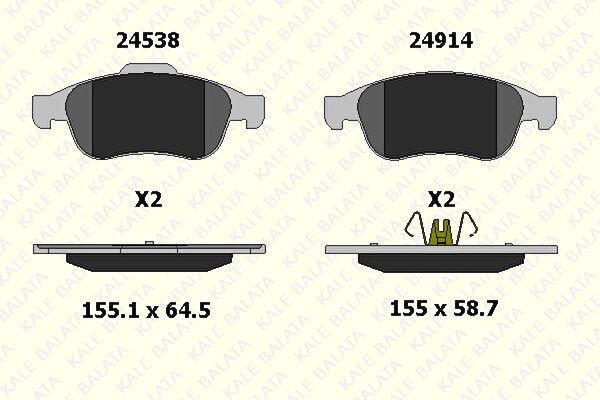 KALE Fren Balataları