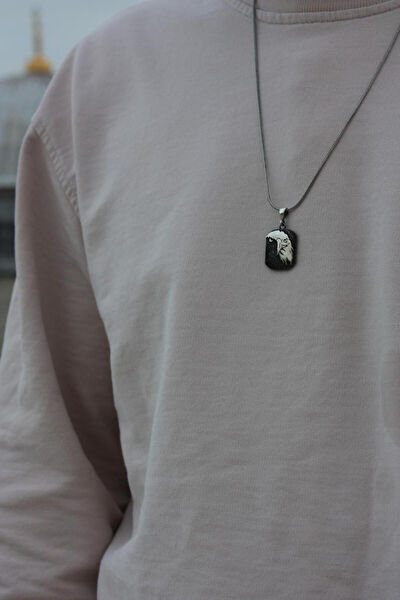 Işıltı Silver Kolye, Zincir, Künye