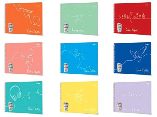 Supertrend Resim Defteri, Kağıtları