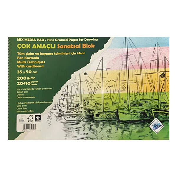 Supertrend Resim Defteri, Kağıtları