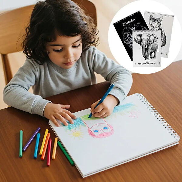 Supertrend Resim Defteri, Kağıtları