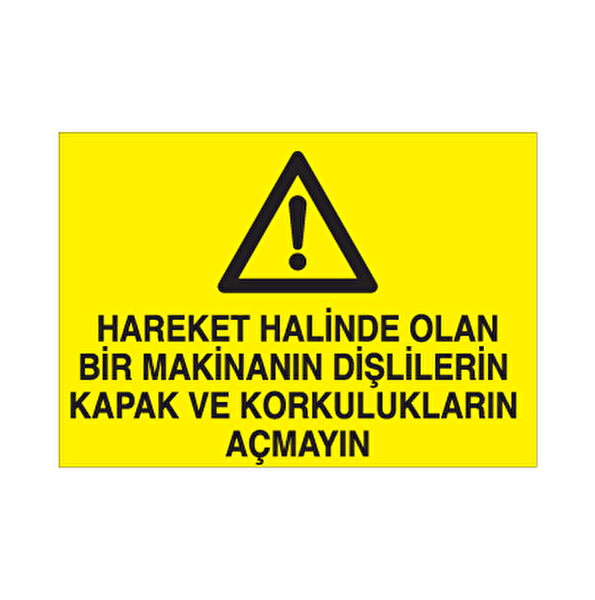 Technopa Güvenlik Uyarı İşaretleri, İş Güvenliği Levhaları