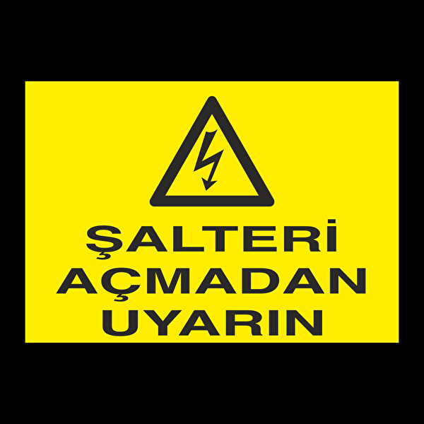 Technopa Güvenlik Uyarı İşaretleri, İş Güvenliği Levhaları