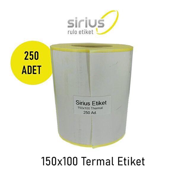 Sirius Etiket Barkod Etiketi