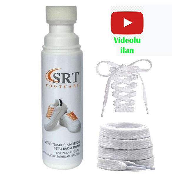 SRTfootcare Ayakkabı Boyası, Spreyi, Süngeri