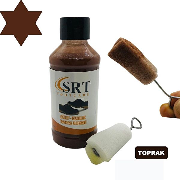 SRTfootcare Ayakkabı Boyası, Spreyi, Süngeri