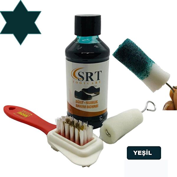 SRTfootcare Ayakkabı Boyası, Spreyi, Süngeri