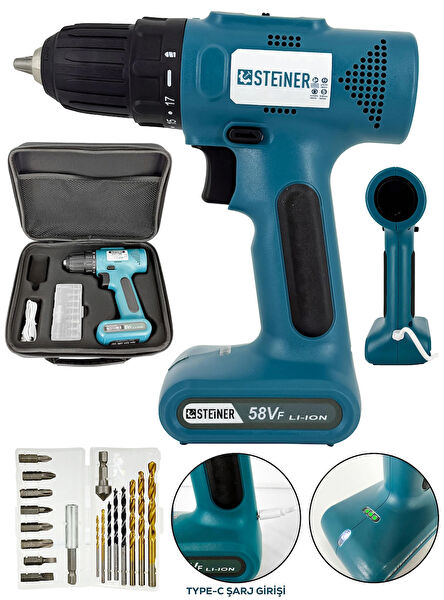 Steiner Akülü Vidalama