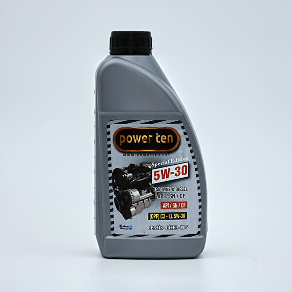 Powerten Motor Yağı Katkısı