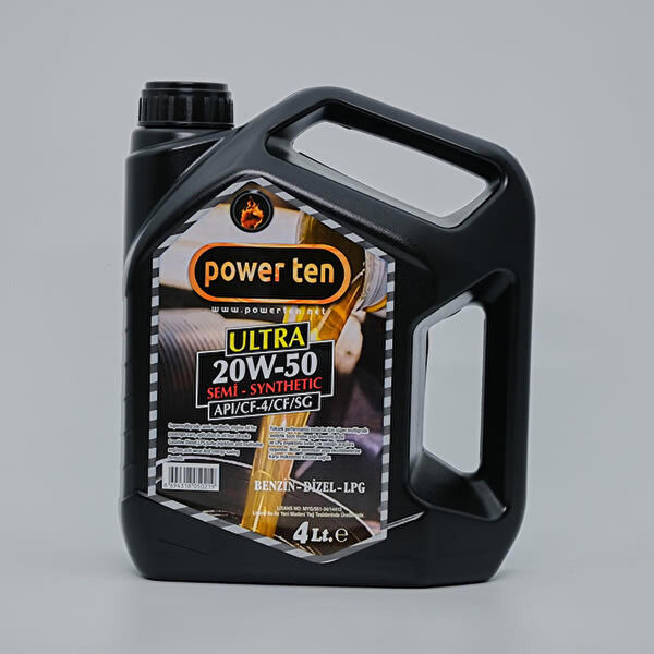 Powerten Motor Yağı Katkısı