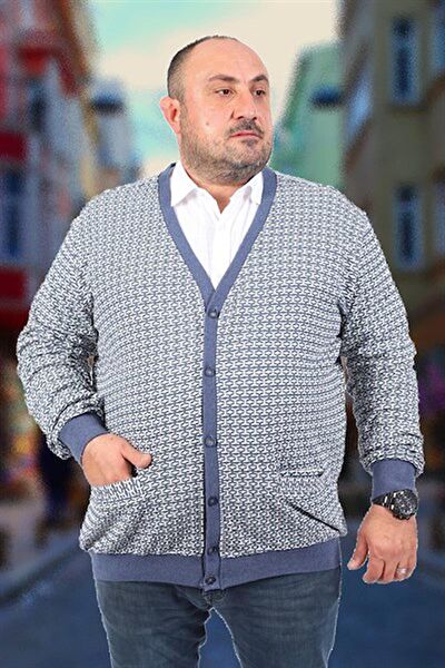 Starbattal Erkek Büyük Beden Hırka, Süveter