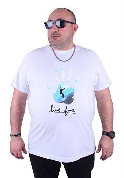 Starbattal Erkek Büyük Beden Tişört