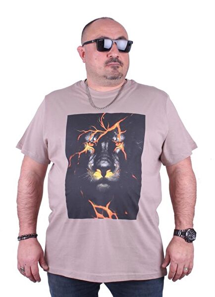 Starbattal Erkek Büyük Beden Tişört