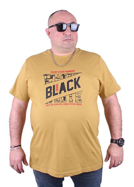 Starbattal Erkek Büyük Beden Tişört