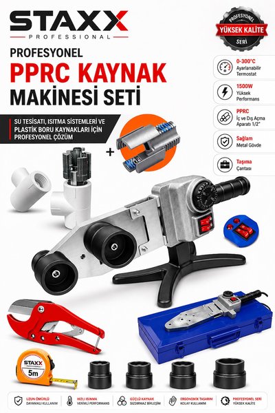 Staxx Power PVC Kaynak Makinesi