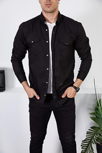 Enzim Jeans Erkek Gömlek