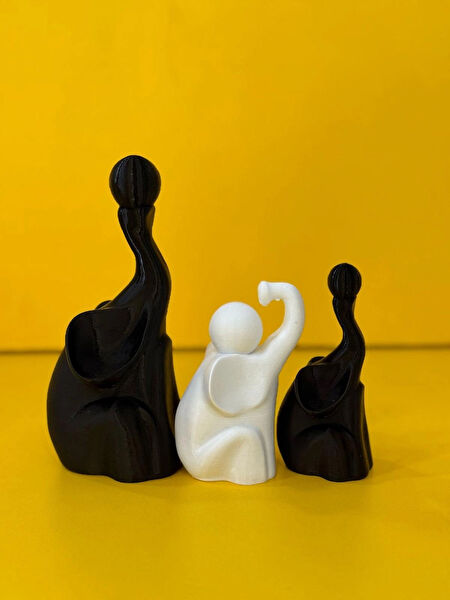 3D Hayal Atölyesi Dekoratif Obje, Biblo, Figür