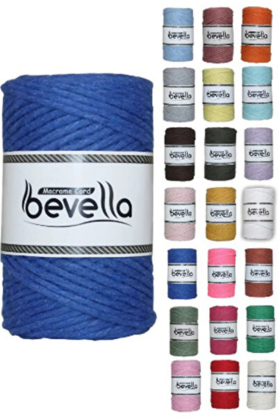 Bevella Macrame Cord Örgü İpleri