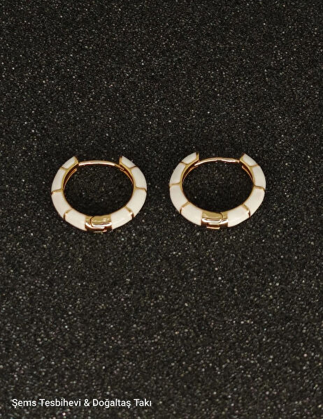 Şems Tesbih Evi Doğaltaş Takı Küpe