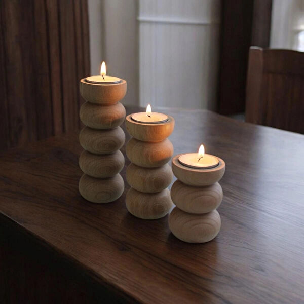 Sienta Home Şamdan, Mumluk