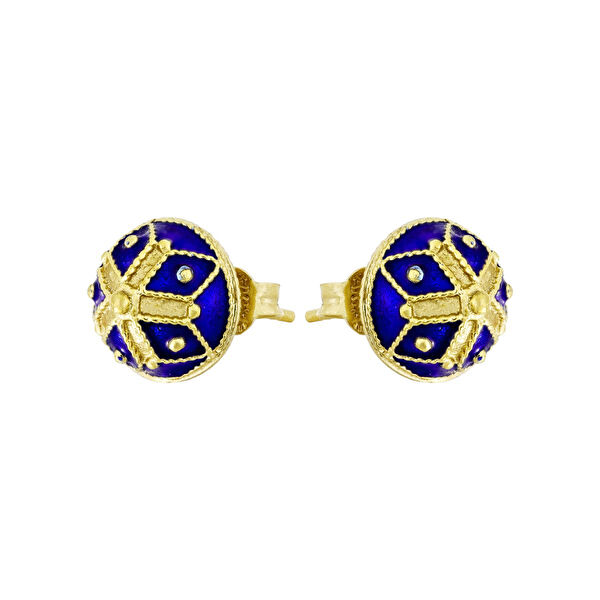 T51 Tuğrul Altın Altın Küpe