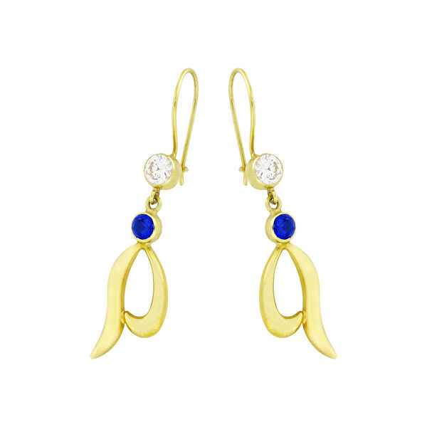 T51 Tuğrul Altın Altın Küpe