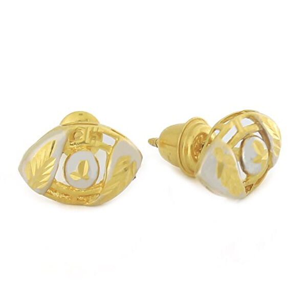 T51 Tuğrul Altın Altın Küpe