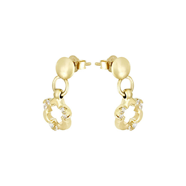 T51 Tuğrul Altın Altın Küpe