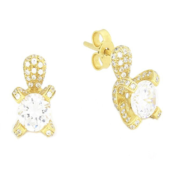 T51 Tuğrul Altın Altın Küpe