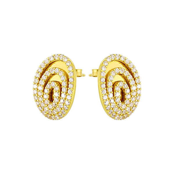 T51 Tuğrul Altın Altın Küpe