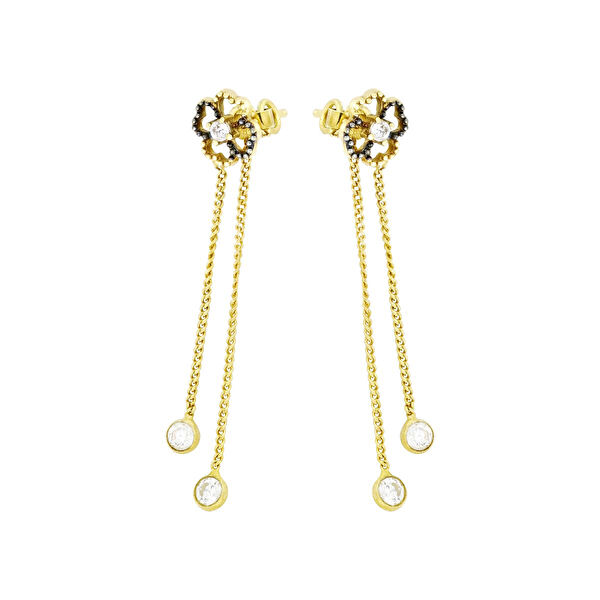 T51 Tuğrul Altın Altın Küpe