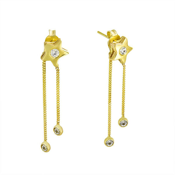 T51 Tuğrul Altın Altın Küpe