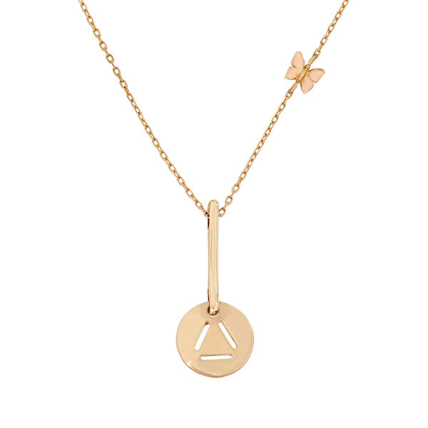 T51 Tuğrul Altın Altın Kolye