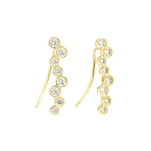 T51 Tuğrul Altın Altın Küpe