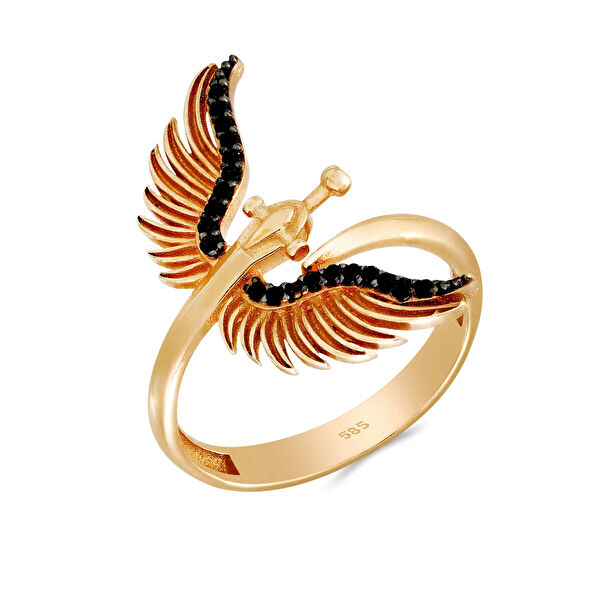 T51 Tuğrul Altın Altın Yüzük