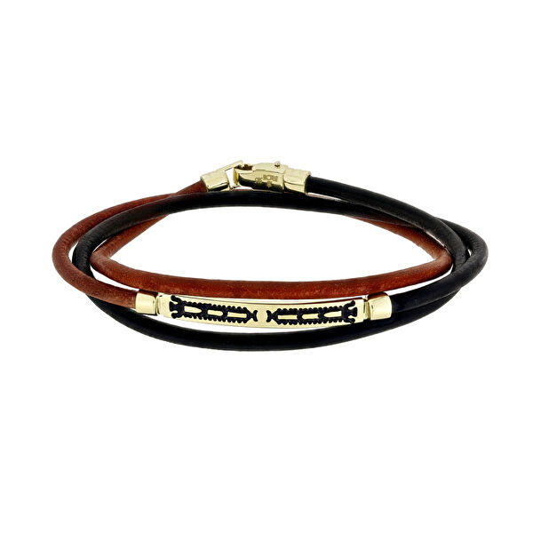 T51 Tuğrul Altın Erkek Bileklik