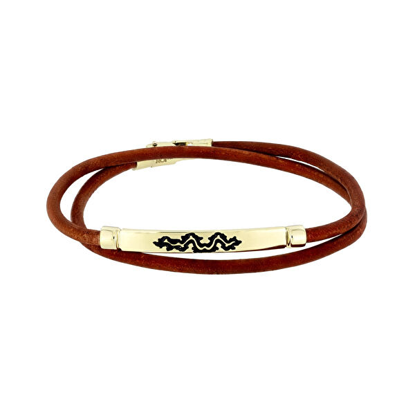 T51 Tuğrul Altın Erkek Bileklik