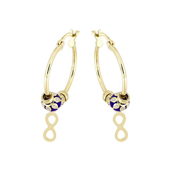 T51 Tuğrul Altın Altın Küpe