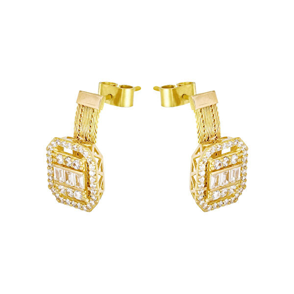 T51 Tuğrul Altın Altın Küpe