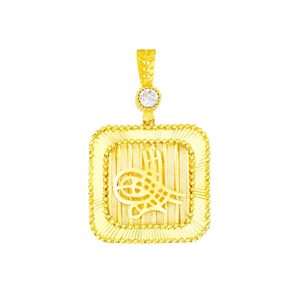 T51 Tuğrul Altın Altın Kolye
