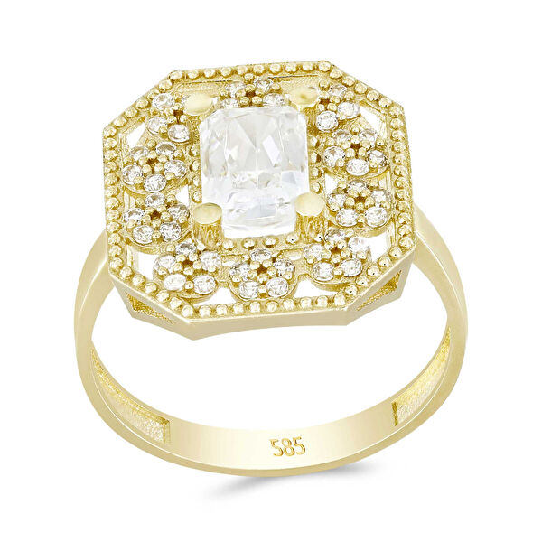 T51 Tuğrul Altın Altın Yüzük