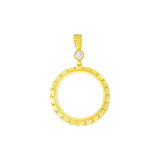 T51 Tuğrul Altın Altın Kolye