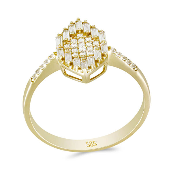 T51 Tuğrul Altın Altın Yüzük