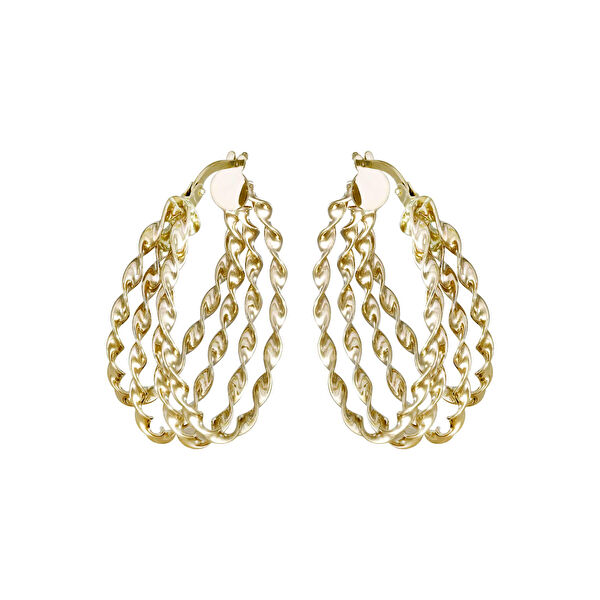 T51 Tuğrul Altın Altın Küpe