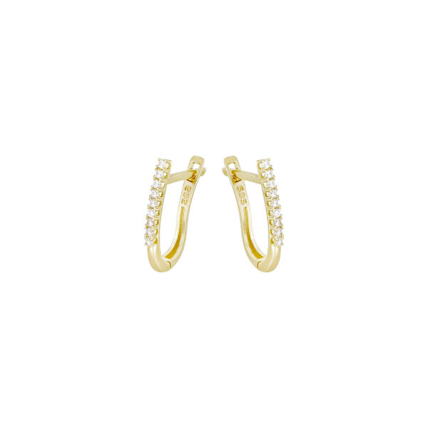 T51 Tuğrul Altın Altın Küpe