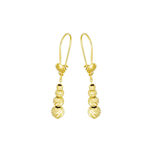 T51 Tuğrul Altın Altın Küpe